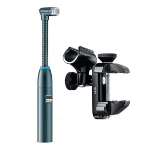 Micrófono para Tambor de Batería con Clip Universal y Clamp para Aro Shure Beta98AMP/C
