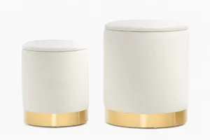 Geometric Side Table Set