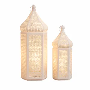 White Moroccan Lantern (2)