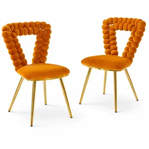 Orange Bubble Dining Chair