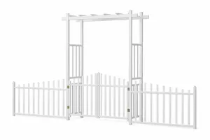 White Garden Arbor