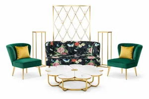 Luxe Garden Glam Lounge