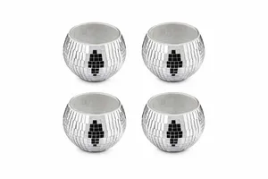 Disco Ball Vase Centerpiece Set (4)