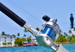 Avet EXW 30/2 Lever Drag Big Game Reel on Custom Rod