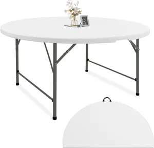 5ft Round Folding Table