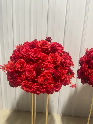Red Roses Flower ball - Large