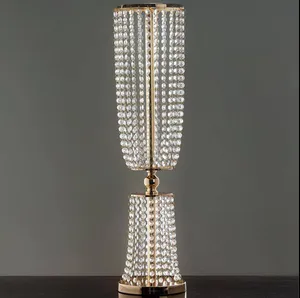 Gold Crystal Hourglass Centerpiece 32