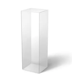 Clear Acrylic Pedestal