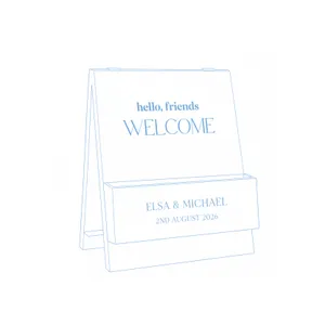 Flower Pocket Welcome Signs