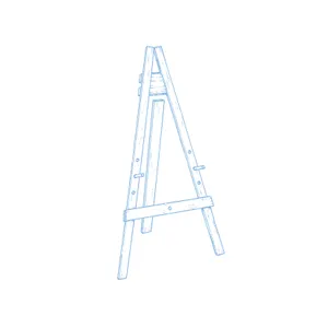 Rustic easel
