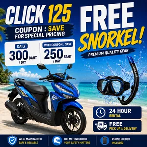 Click 125cc + Free Snorkel