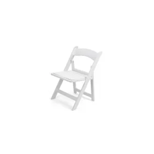 White Folding Chair