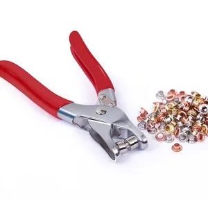 Eyelet Setter Tool 1/4 Inch and Spinning Hole Punch