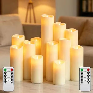 LED Pillar Candles