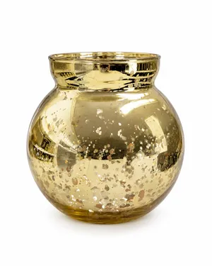 Antique Glass Votive Candle Holder/Vase
