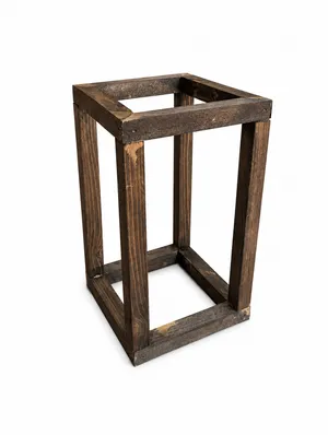 Short Wooden Lantern
