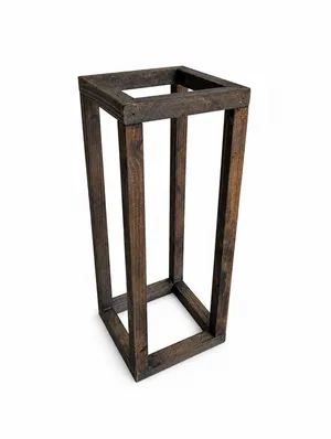 Tall Wooden Lantern