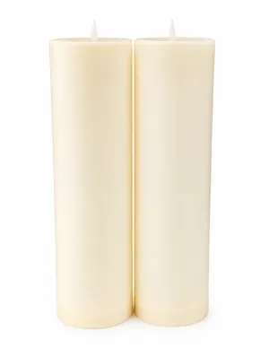 Giant LED Pillar Candles