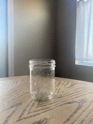 Wide Mouth Drinking Glass