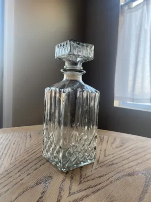 Vintage Glass Decanter