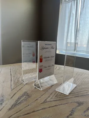 4x6 Clear Sign Holders