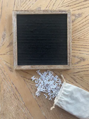 Felt Letter Board