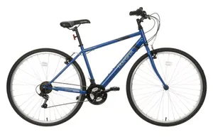 Adult Mens Hybrid Bike - Blue
