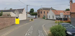 Cattenières 6 - Panneau angle des rues Salengro - Jean Jaurès - Paul Vaillant Couturier et  Victor Hugo