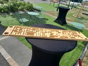 Labyrinthe en Bois | Jeu Géant de Coopération