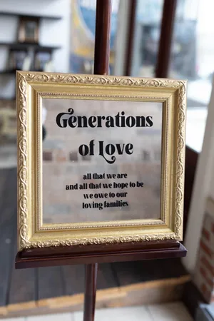 Generations Mirror Signage