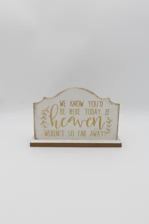 Memory Table Sign