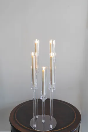 Candelabra (Small, Clear)