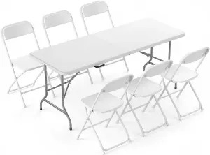 1 Table + 6 Chairs Set