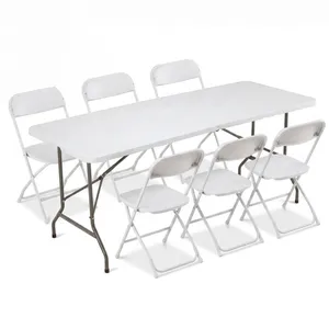 1 Table + 6 Chairs Set