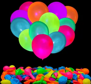 100 Pcs UV Neon Baloons