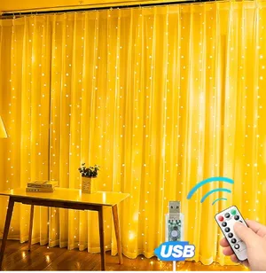 Eueasy - 300 LED Curtain Lights
