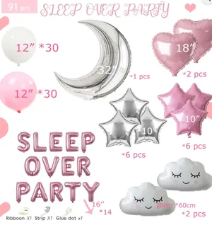 Slumber Party / Pink White