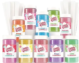 Cotton Candy Sugar & Cones