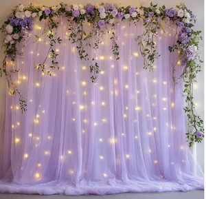 PurpleTulle Backdrop