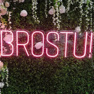 Led skilti - Brostu!
