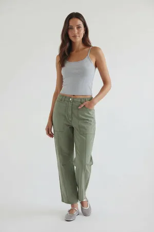 Rails Lunar Bottoms in Military Olive