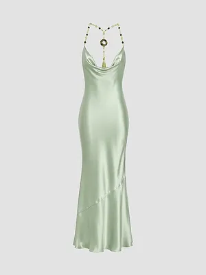 Retrofête Odalis Dress in Matcha