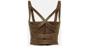 Jean Paul Gaultier x KNWLS Leather Bustier Top