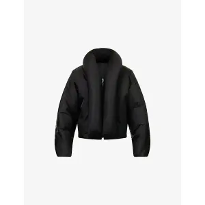 Alaïa -Taffeta Padded Bomber Jacket