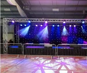 PRO Black starcloth with white LED 