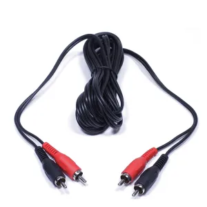 RCA Audio Cable Twin Plug 2.5m 
