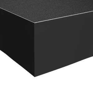 105cm x 40cm Stage Deck Polyester Straight Skirt Black
