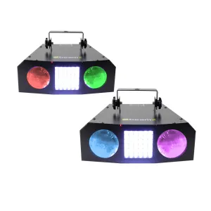 BeamZ Uranus Double DJ Moonflower