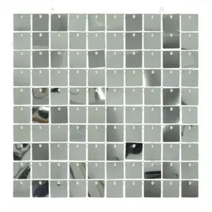 Silver Sequin Wall