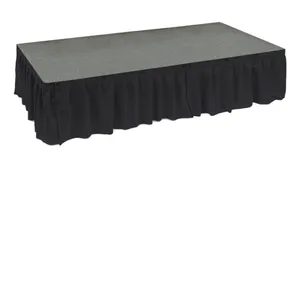 30cm Black Stage valance